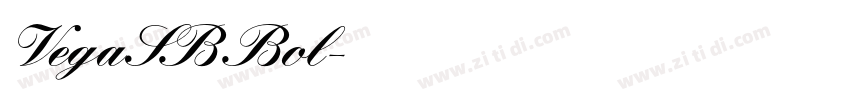 VegaSB Bol字体转换